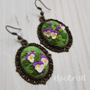 обеци ръчна изработка