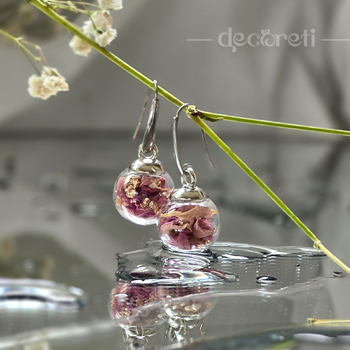 ръчно изработени обеци, handmade earrings